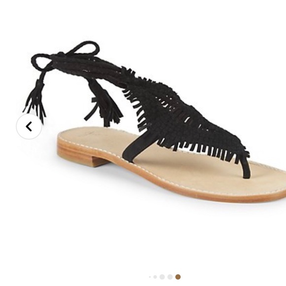 Joie Kacia Huarache Suede Lace-up Sandals size 37 - Picture 9 of 12